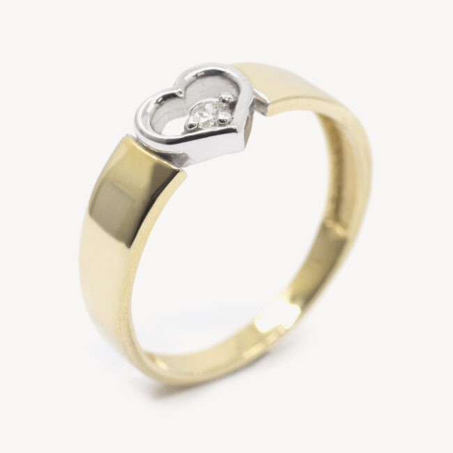 gold diamond ring