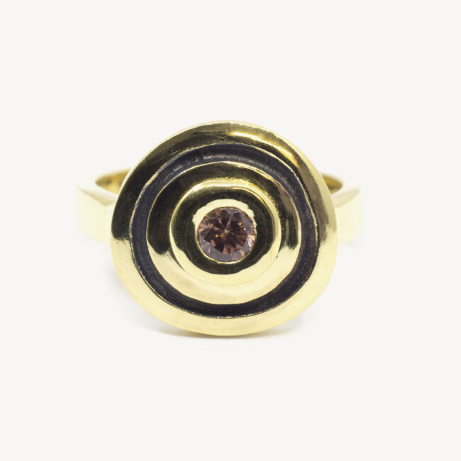 rhodolite ring