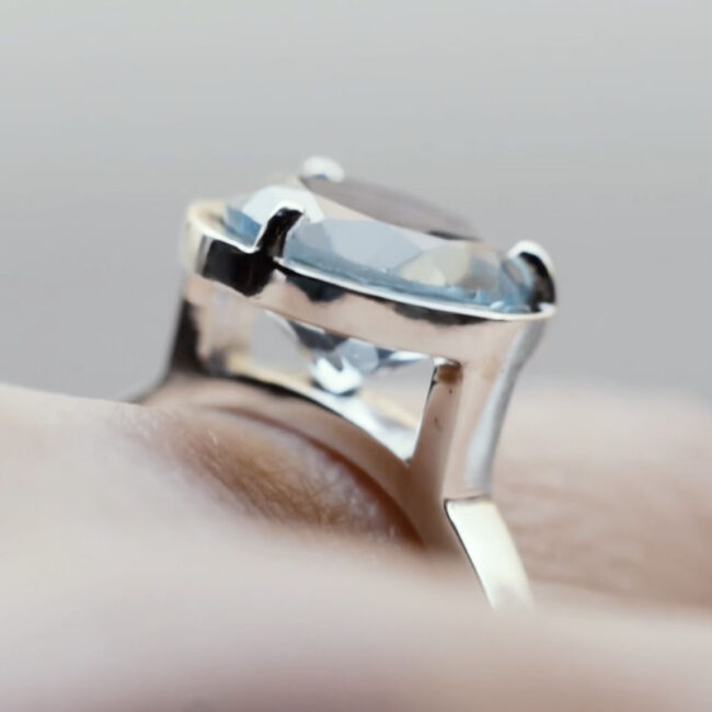 CONFETTI | topaz ring